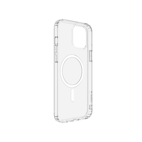 Magnetic Sillicon Case for Apple iPhone 14 Pro Transparent